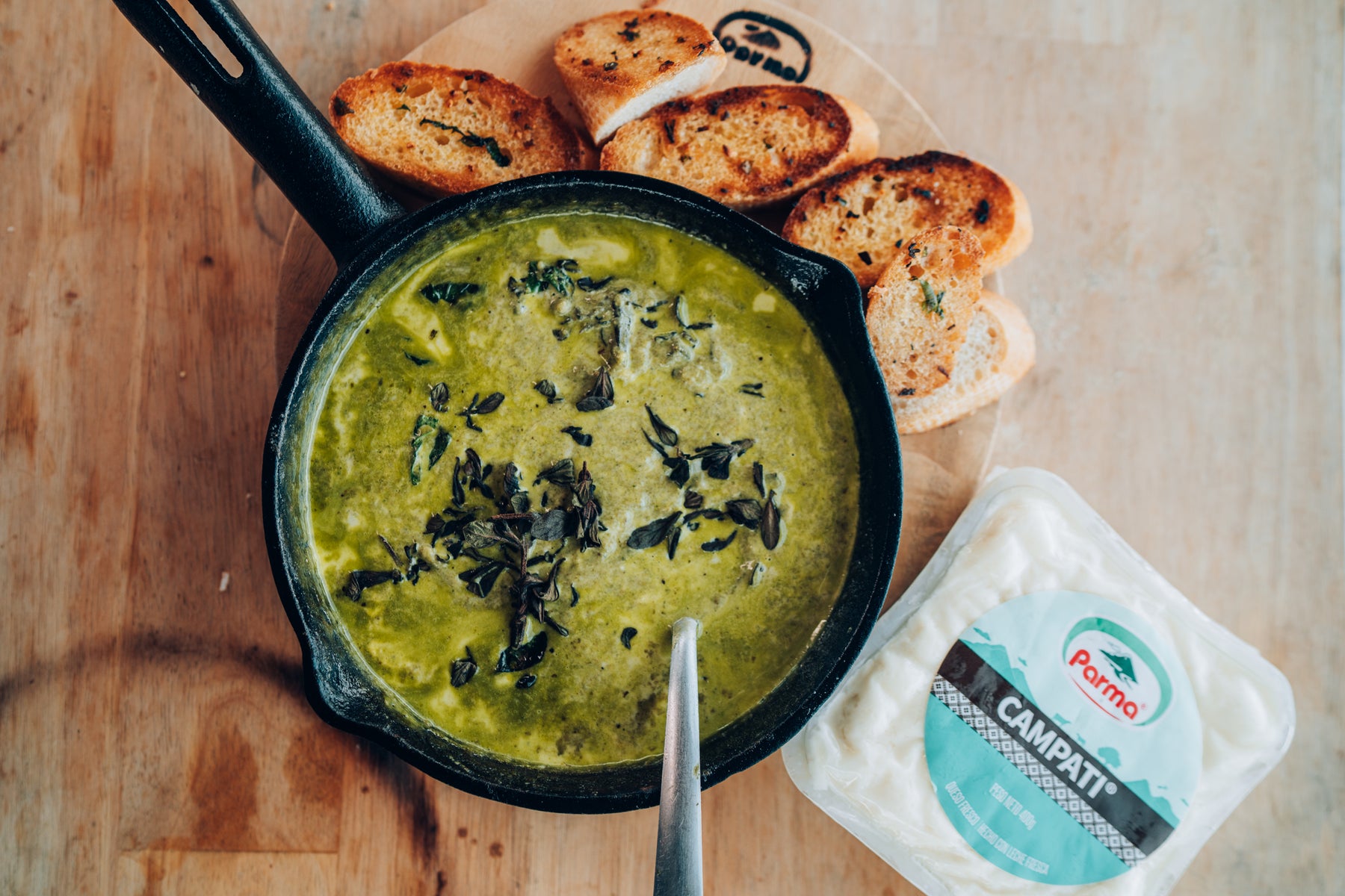 Campati Parma DIP espinaca