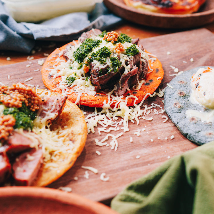 Tortillas con Mozzarella Parma