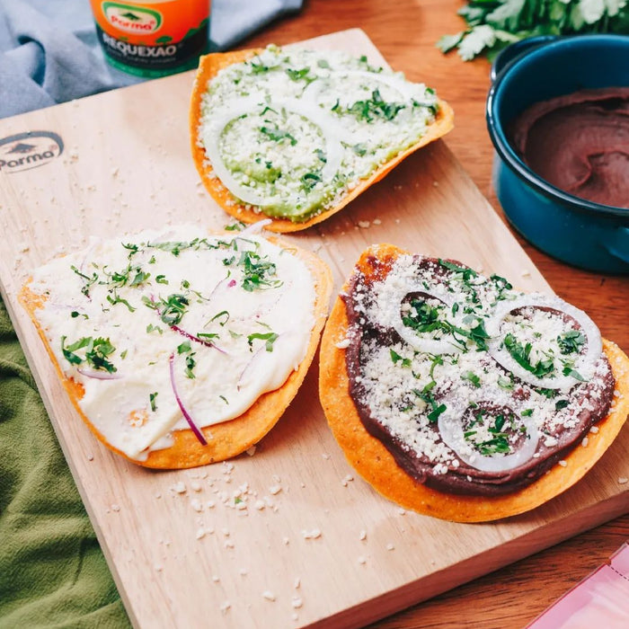 Tostadas con Quesos Parma