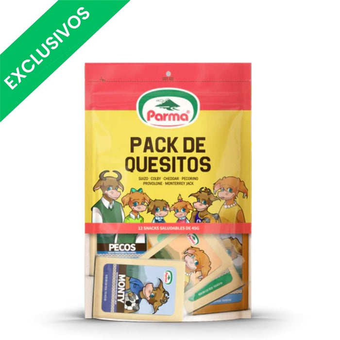 Pack quesitos Parma bolsa (12 unidades) 540 g